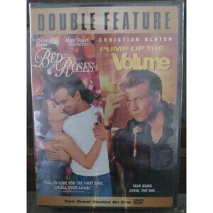 New Double Feature DVD Bed of Roses & Pump Up The Volume Christian Slater